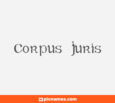 Corpus Juris